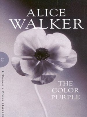 cover image of The color purple